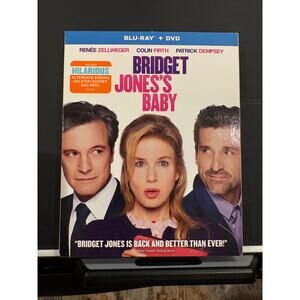 Bridget Jones’s Baby Blu-ray + DVD 2016 Renee Zellweger Romantic Comedy Combo